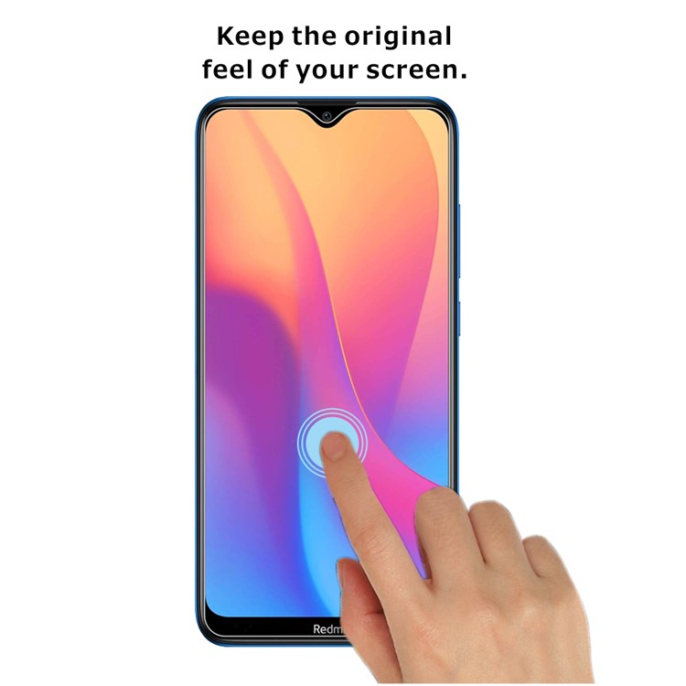 2Pcs/Set ITIETIE 2.5D 9H Tempered Glass Protection Film Anti-fingerprint for Xiaomi Redmi 8/8A-6