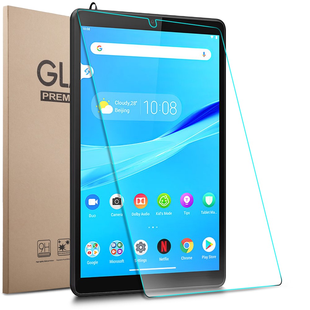 2.5D Arc Edge 9H Full Screen Coverage Tempered Glass Film for Lenovo Tab M8-1