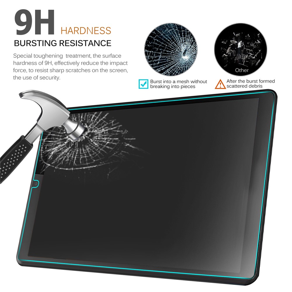 2.5D Arc Edge 9H Full Screen Coverage Tempered Glass Film for Lenovo Tab M8-2