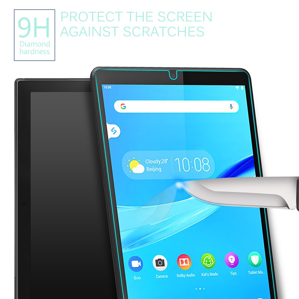 2.5D Arc Edge 9H Full Screen Coverage Tempered Glass Film for Lenovo Tab M8-3