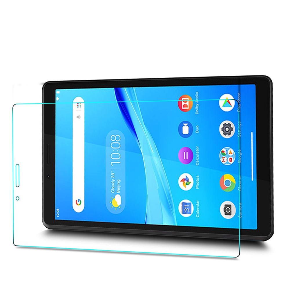 9H Full-screen Covering Tempered Glass 0.25mm Arc Edge Film for Lenovo Tab M7-7