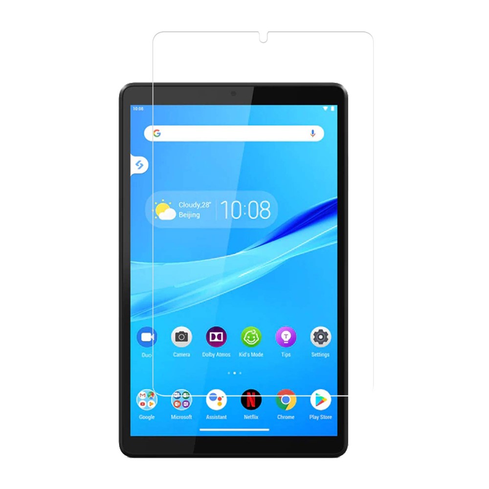 Vidro Para Tab Lenovo M8 0,3 Milímetros Arco Bordas Temperado Filme Protetor De Tela Cheia-1