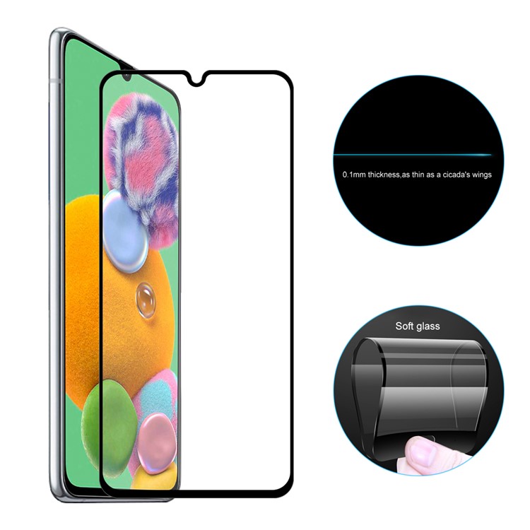 HAT PRINCE 0.1mm Soft Glass Full Screen Protector for Samsung Galaxy A90 5G-1