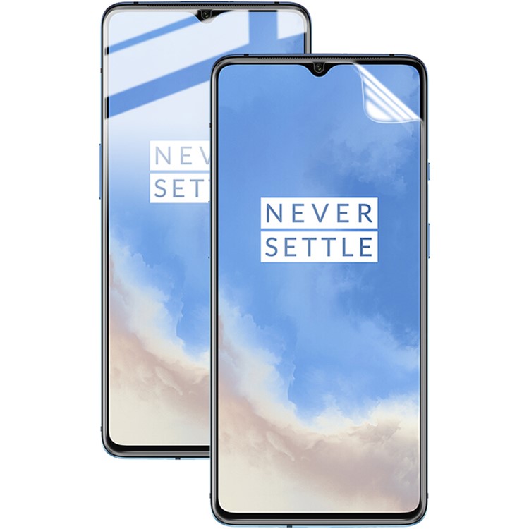2Pcs/Set IMAK Hydrogel Film 3 HD Clear Anti-explosion Full Screen Protection Film for OnePlus 7T
