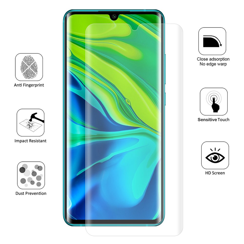 HAT PRINCE Soft 3D Full Coverage Screen Film Protector for Xiaomi Mi CC9 Pro/Note 10 (International Version)-5