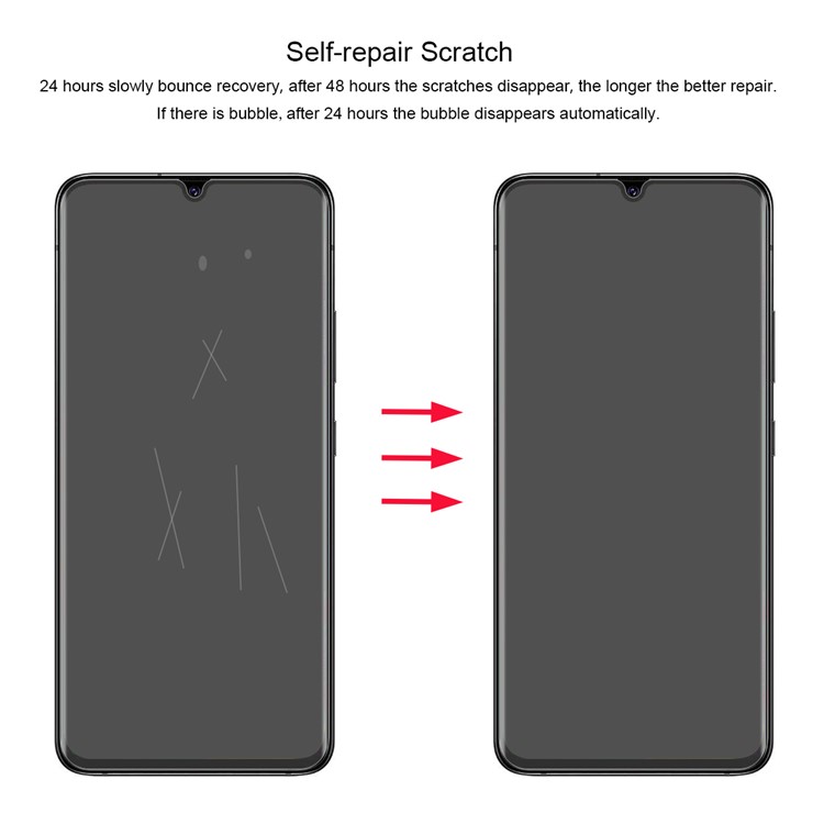 HAT PRINCE for Samsung Galaxy A90 5G/A70s Soft Film 3D Full Coverage Screen Film Protector-3