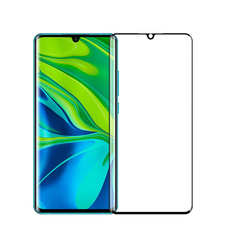 PINWUYO Pour Xiaomi Mi CC9 Pro / Note 10 3D Courbe Écran En Verre Trempé Film Protecteur-2