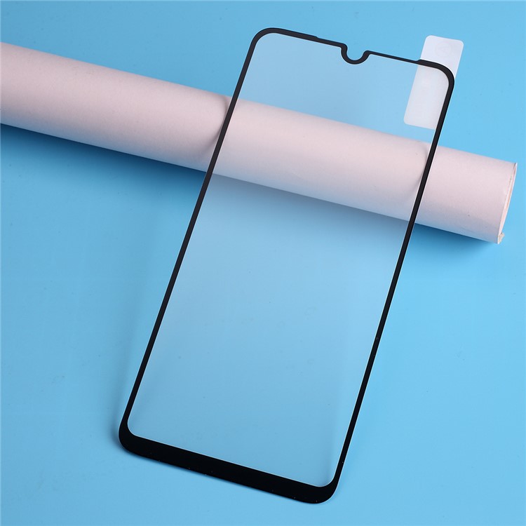 Full Size Silk Printing Tempered Glass Screen Film Protector for Motorola Moto G8 Play-1