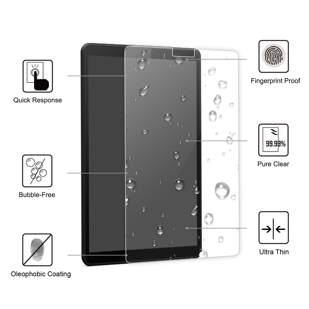 Tempered Glass Screen Protector Film Cover for Lenovo Tab M7-2