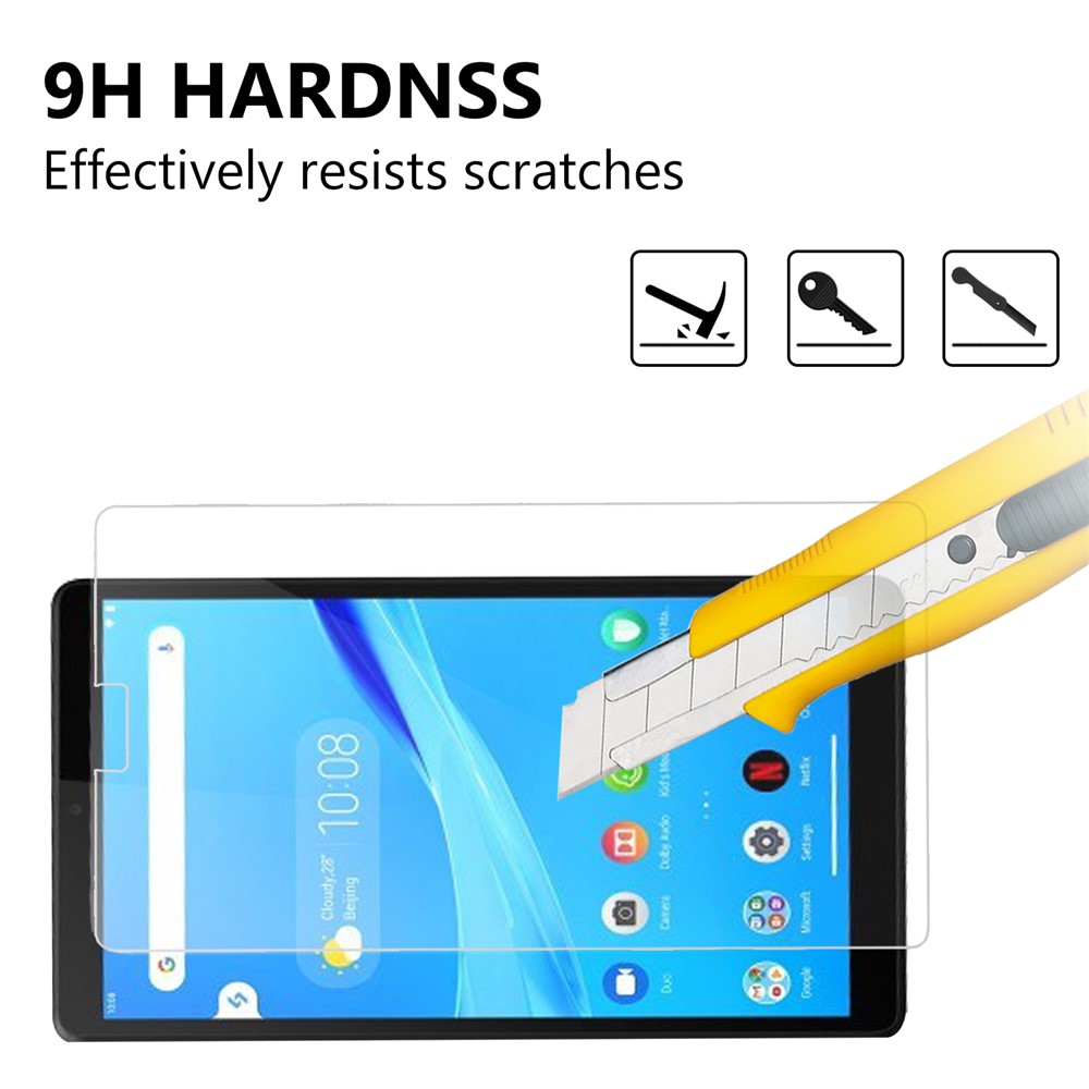 Tempered Glass Screen Protector Film Cover for Lenovo Tab M7-6