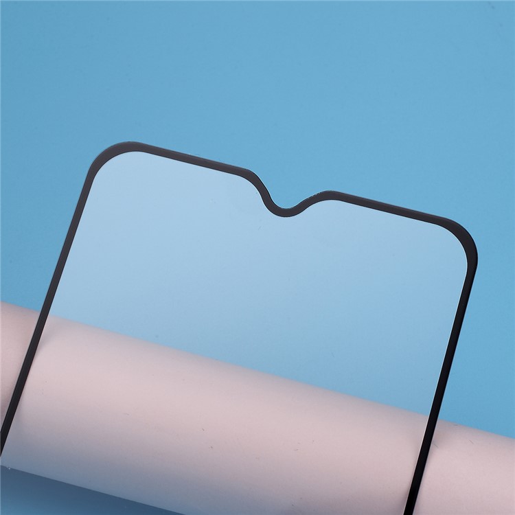 9H Curved Full Size Silk Print Tempered Glass Screen Film for Xiaomi Redmi Note 8-3