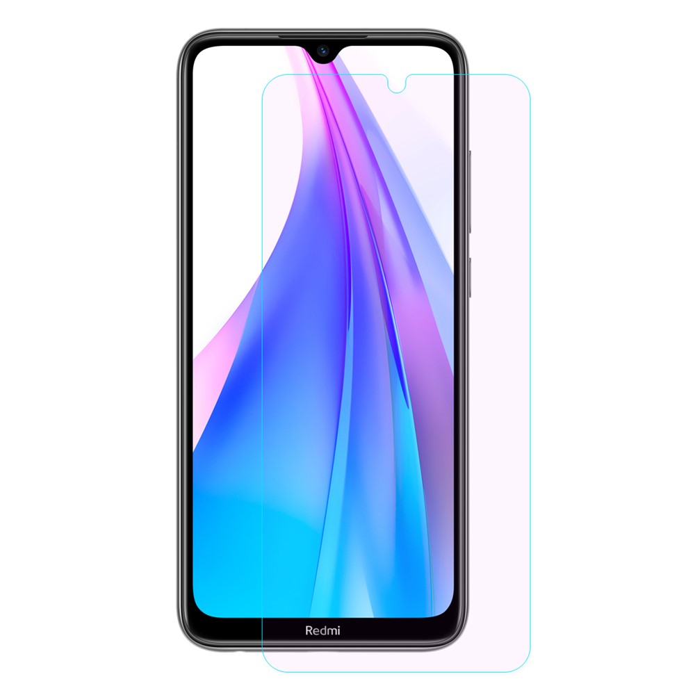 HAT PRINCE 0.26mm 2.5D Anti-blue-ray 9H Tempered Glass Screen Film for Xiaomi Redmi Note 8T-1