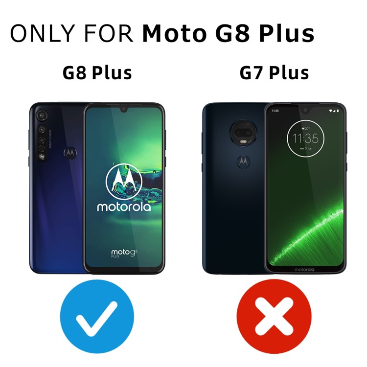 2Pcs/Set ITIETIE 2.5D 9H Tempered Glass Screen Protector for Motorola Moto G8 Plus-2