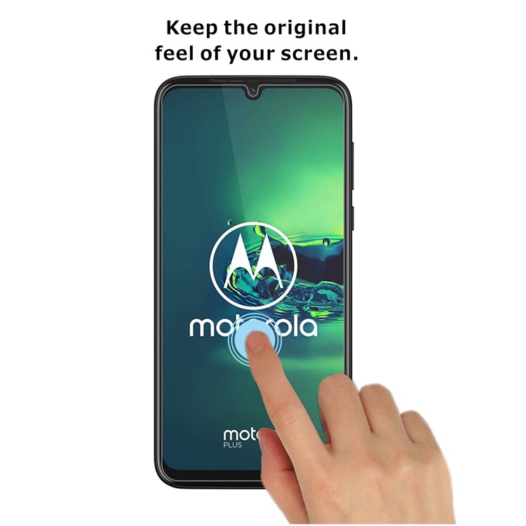 2Pcs/Set ITIETIE 2.5D 9H Tempered Glass Screen Protector for Motorola Moto G8 Plus-5
