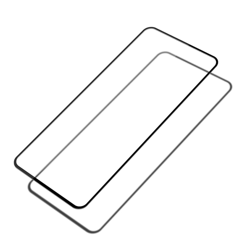 AMORUS Cobertura Completa Impressão De Seda Filme Tela De Vidro Temperado Para Samsung Galaxy A51-3