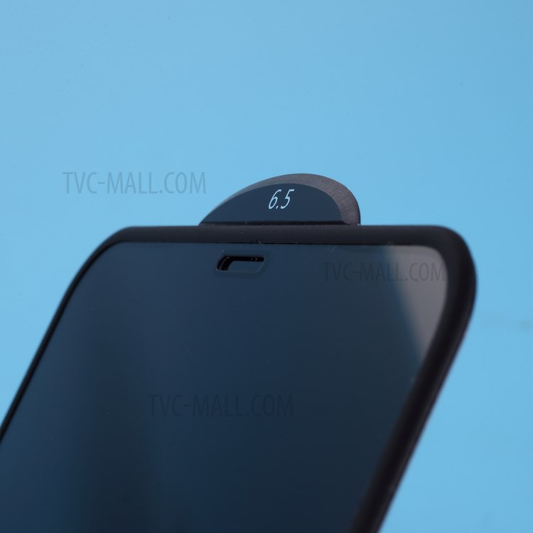 RURIHAI Per Iphone 11 Pro Max / Xs Bordi Max 4D Silicone Infrangibile Protezione Dello Schermo Di Vetro Temperato-9