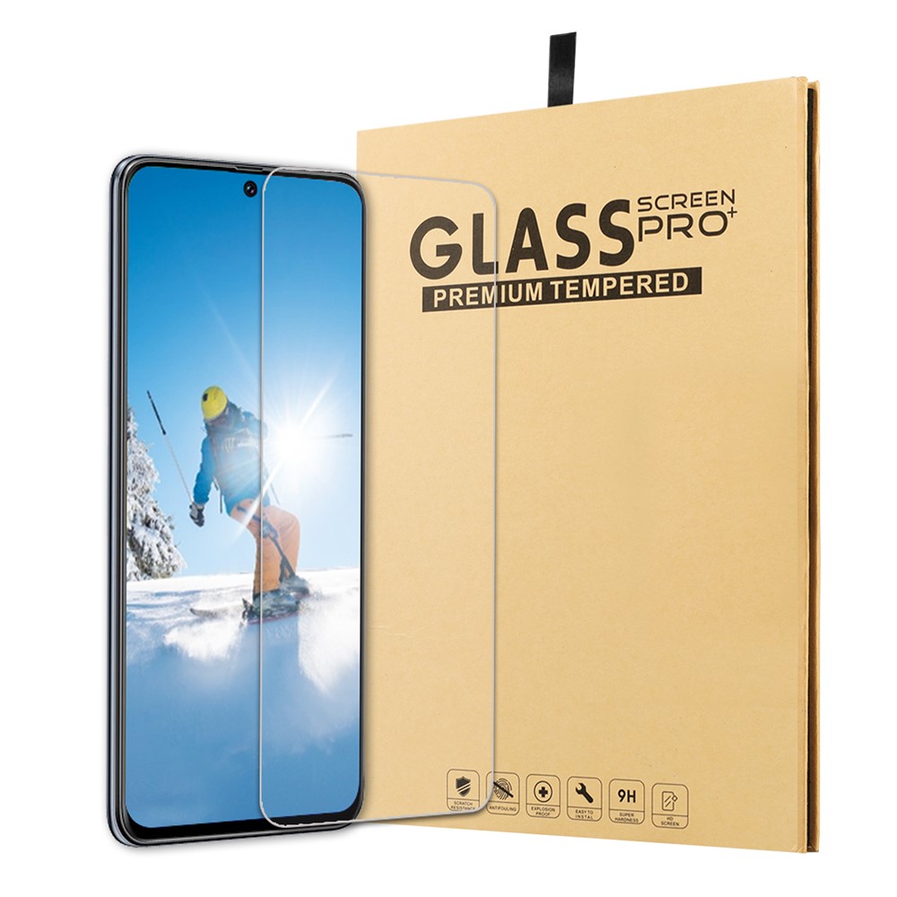 2.5D 9H Bogenkante Vollbild Aus Gehärtetem Glas Folie Für Samsung Galaxy A71-1