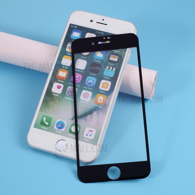 Filme Protetor De Tela Do Telefone Clara TPU + PET De Ultra Para IPhone 8/7 4,7 Polegadas - Preto-1