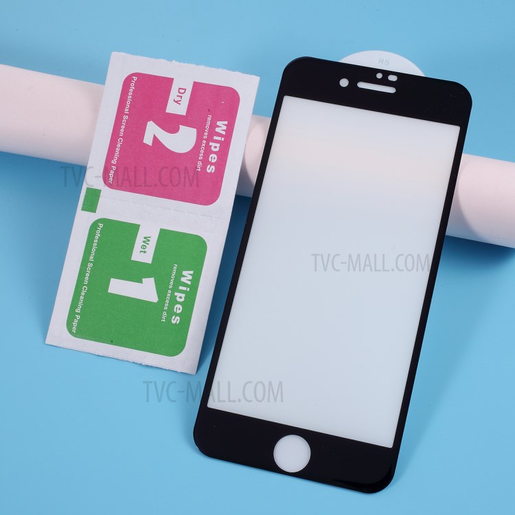Filme Protetor De Tela Do Telefone Clara TPU + PET De Ultra Para IPhone 8/7 4,7 Polegadas - Preto-5