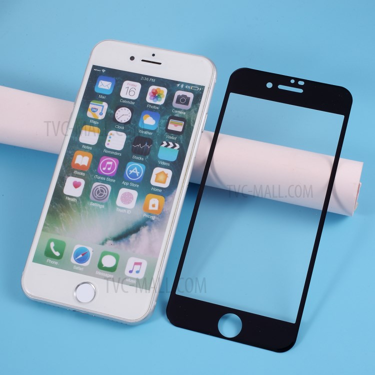 Filme Protetor De Tela Do Telefone Clara TPU + PET De Ultra Para IPhone 8/7 4,7 Polegadas - Preto-9