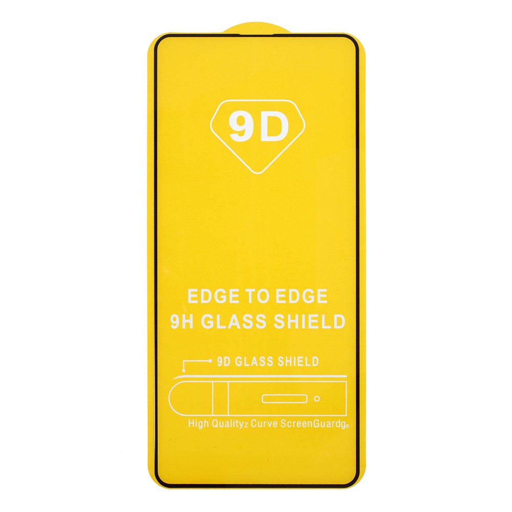 Película De Pantalla Completa De Cristal Templado De Vidrio De Impresión De Seda 9D Para Samsung Galaxy A51