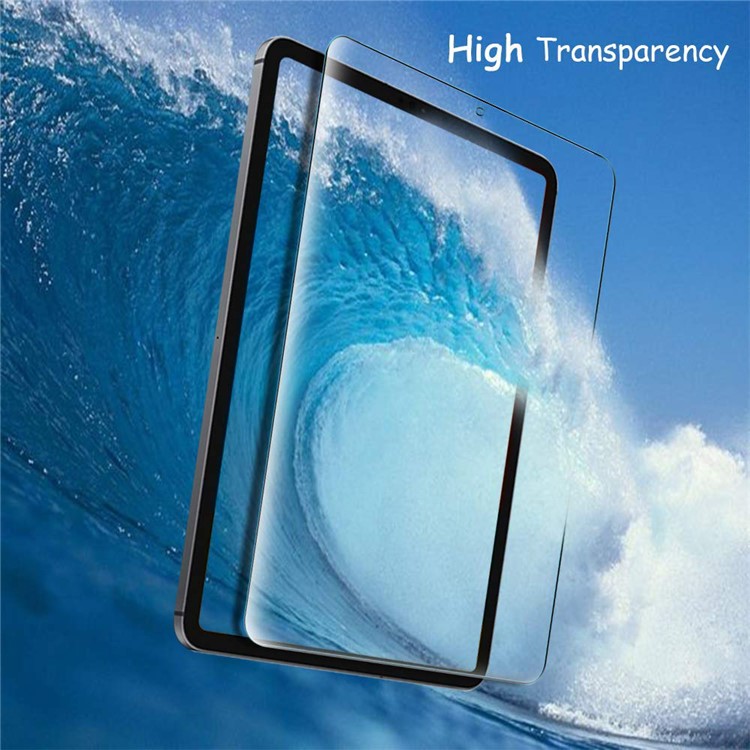 0.3mm Screen Protector Für IPad Pro 12.9 (2020), 2.5d Rand Temperiertes Glas HD Anti-Scratch-Film, Träger-Face-Entsperren-2