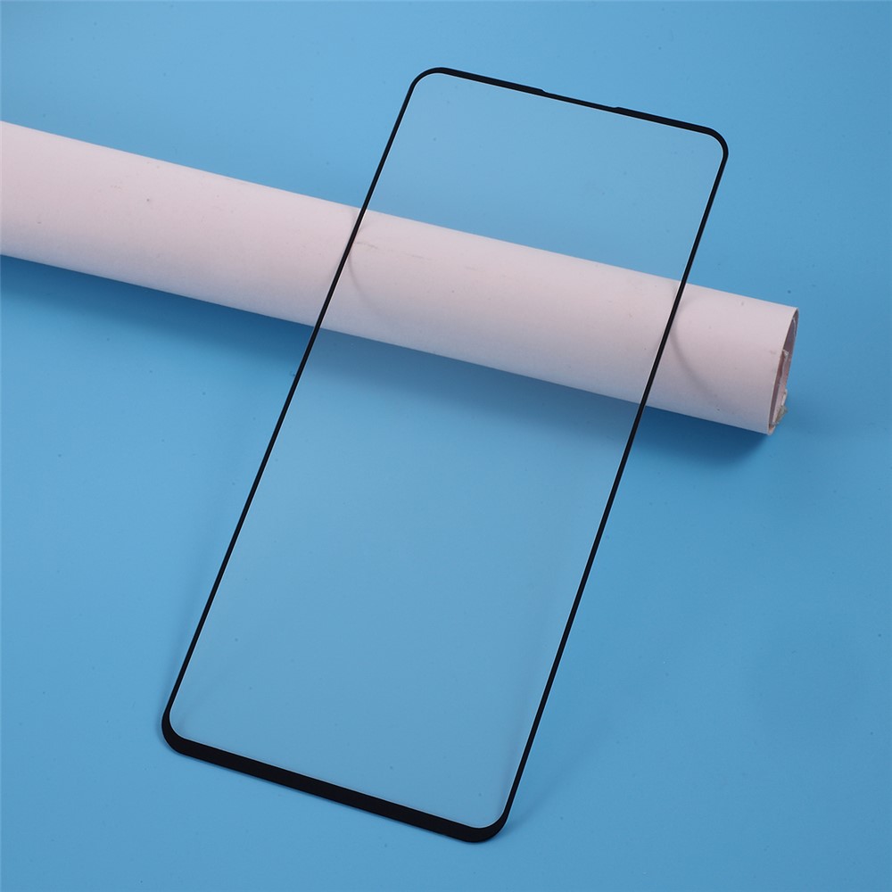 Silk Printing Full Phone Screen Cover Tempered Glass Film for Samsung Galaxy A71/Xiaomi Redmi K30-1