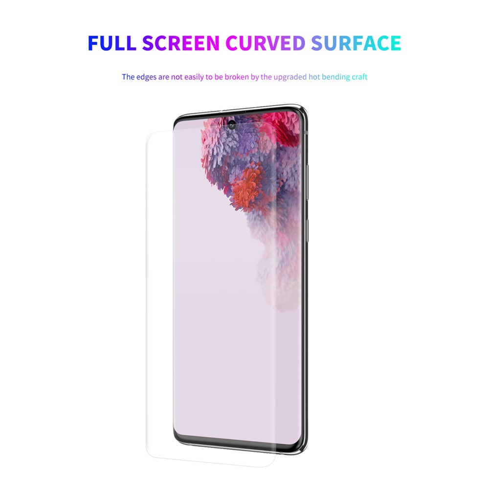 ENKAY 3D Full Screen Curved Hot Bending PET HD Screen Protective Film for Samsung Galaxy S20 Ultra-2