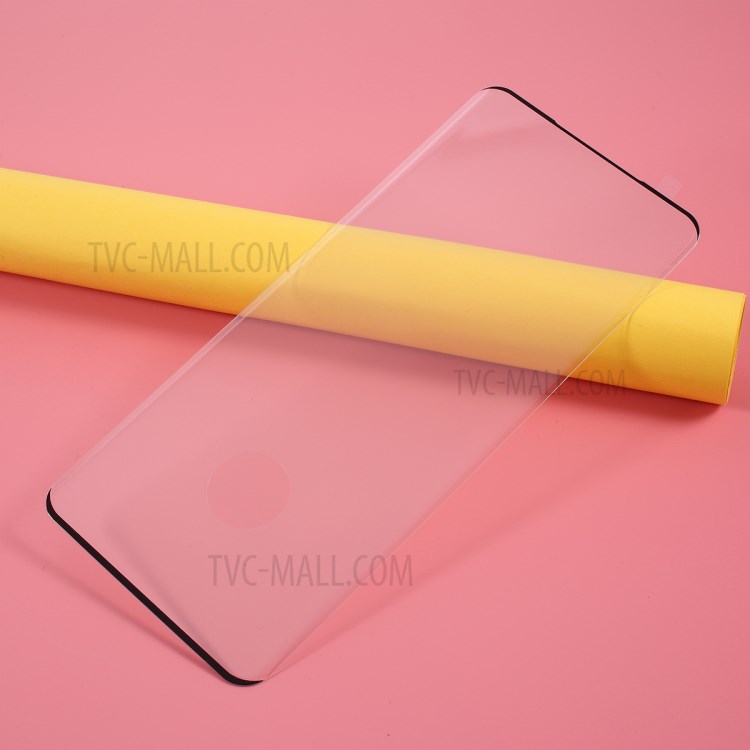 Silk Printing Full Coverage Tempered Glass Screen Protector Film (Fingerprint Unlock) for Samsung Galaxy S20 Ultra-5