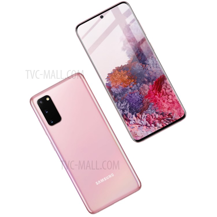 IMAK 3D Curvada Pantalla Completa Protector De Vidrio Templado Para La Galaxia S20 5G-4