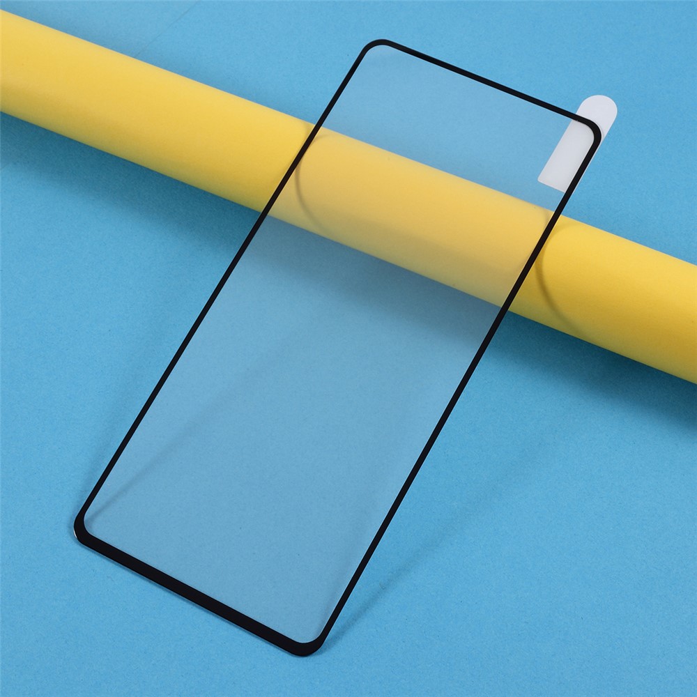 Soie Impression Plein Écran Couvrant Protecteur En Verre Trempé Pour Samsung Galaxy A81 / 10 Note Lite / A91 / S10 Lite-1