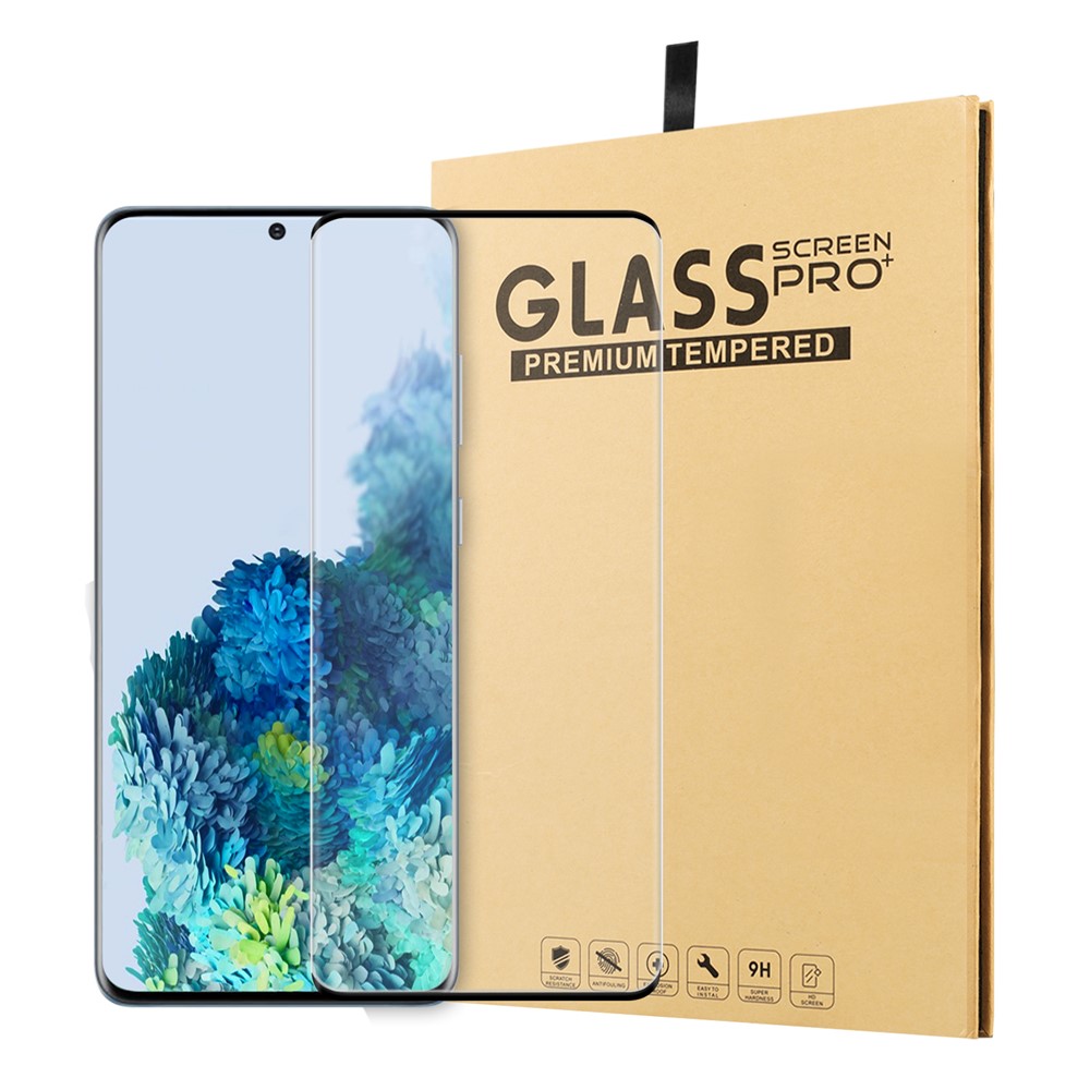 Ultra Clear 3D Tempered Glass Full Screen Protector Film for Samsung Galaxy S20 Ultra-1