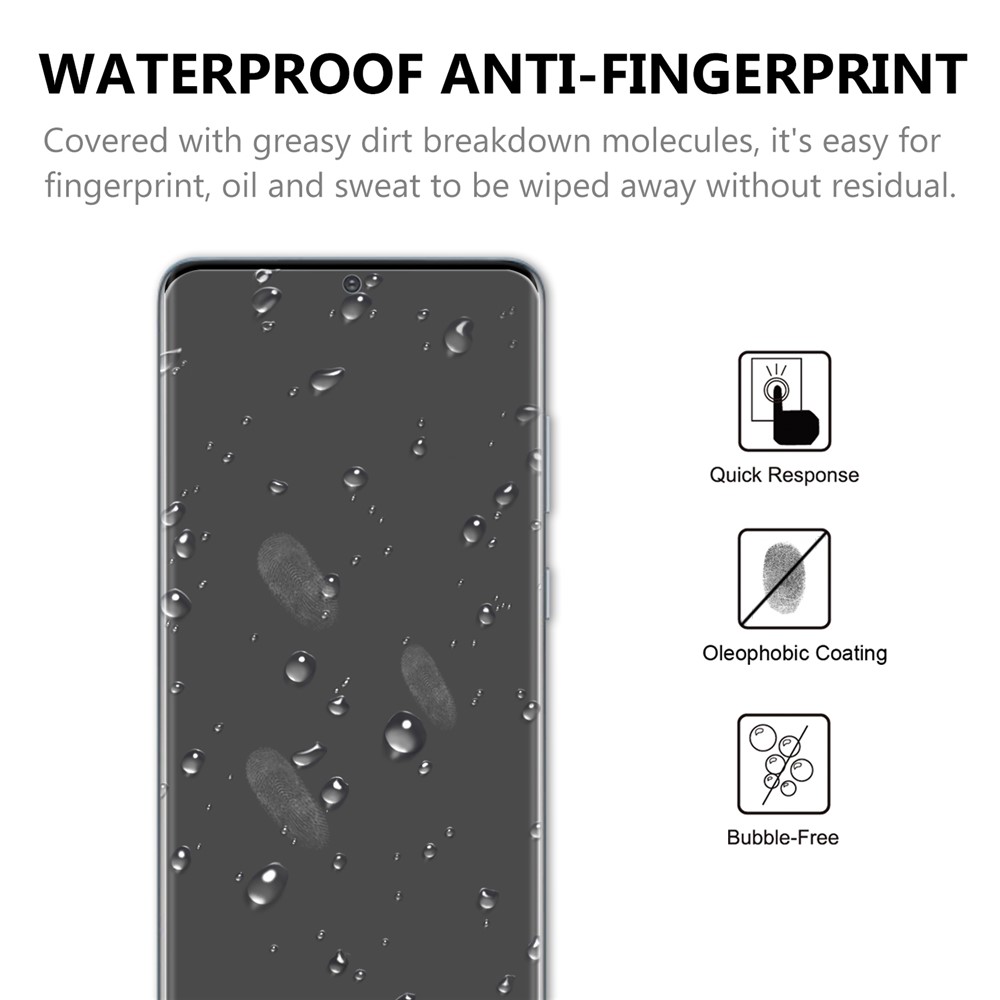 Ultra Clear 3D Tempered Glass Full Screen Protector Film for Samsung Galaxy S20 Ultra-4