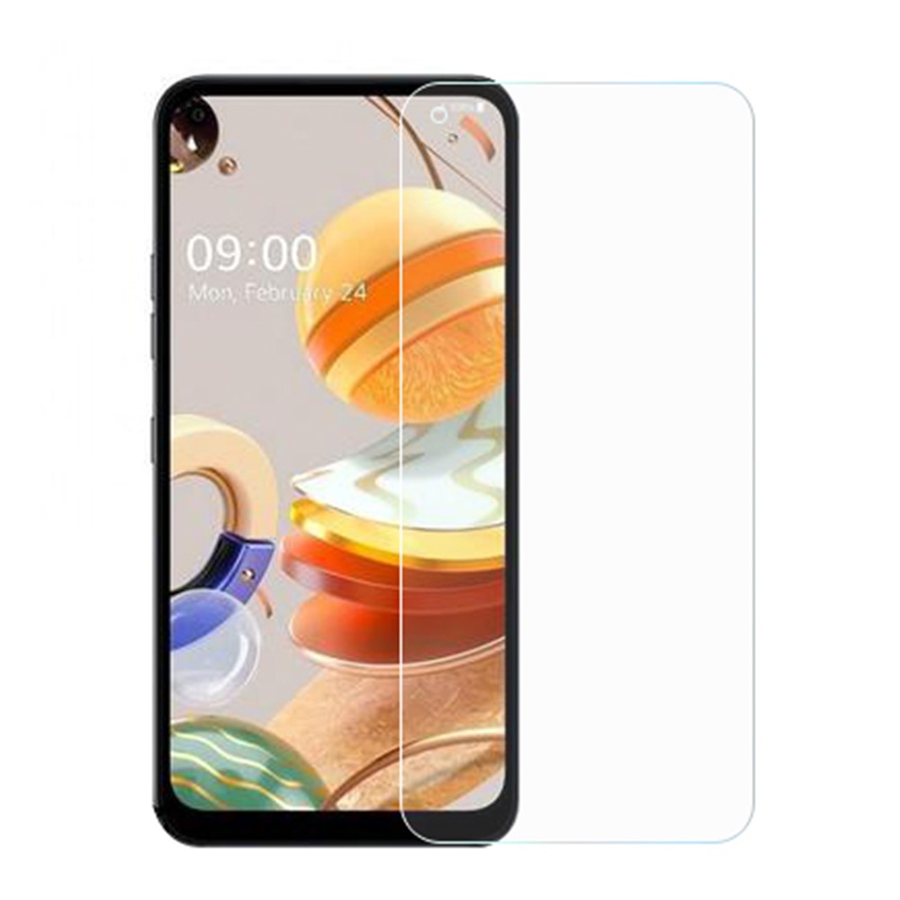 0.3mm Arc Edge Tempered Glass Screen Film for LG K61-1