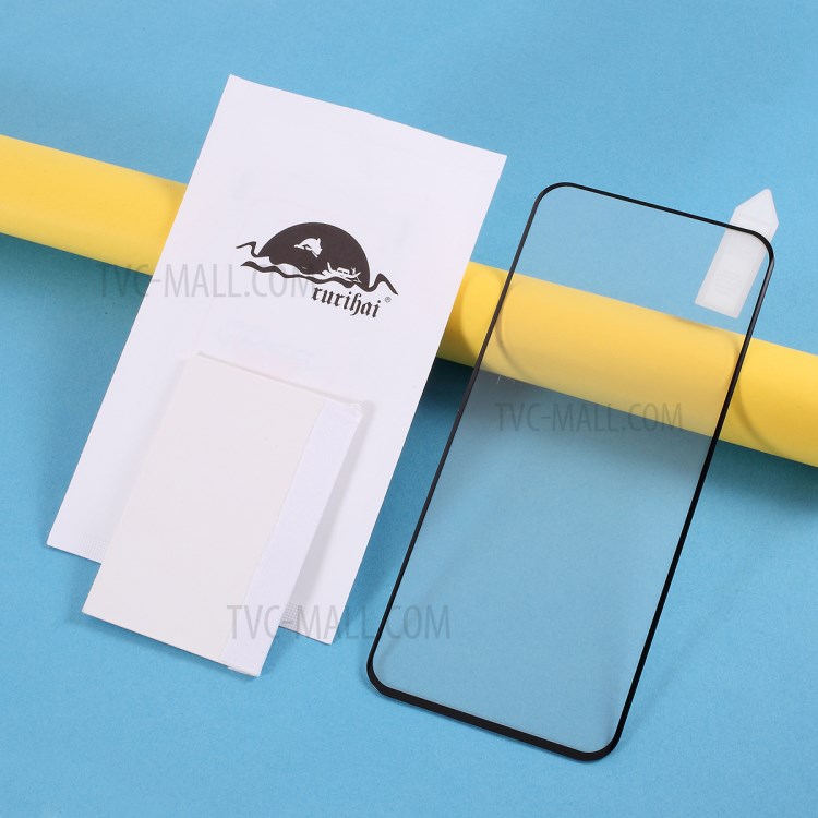 RURIHAI 0.2mm 3D Curvada Cubierta De Protector De Pantalla De Vidrio Templado Completo Para Samsung S20 Galaxy (reconocimiento De Huellas Dactilares)-6