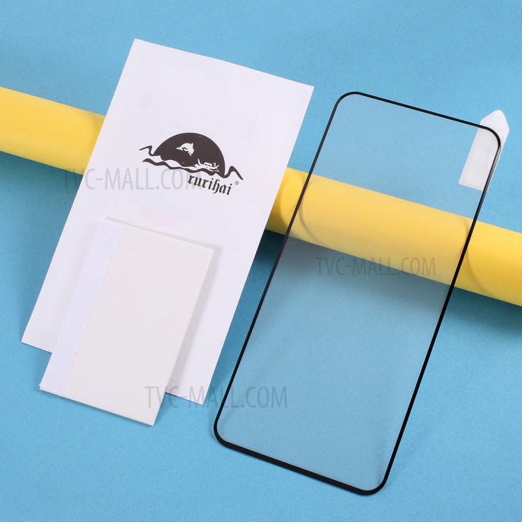 RURIHAI 0,2 Millimetri 3D Curvo Protezione Completa Dello Schermo In Vetro Temperato Per Samsung Galaxy S20 Più (riconoscimento Delle Impronte Digitali)-6