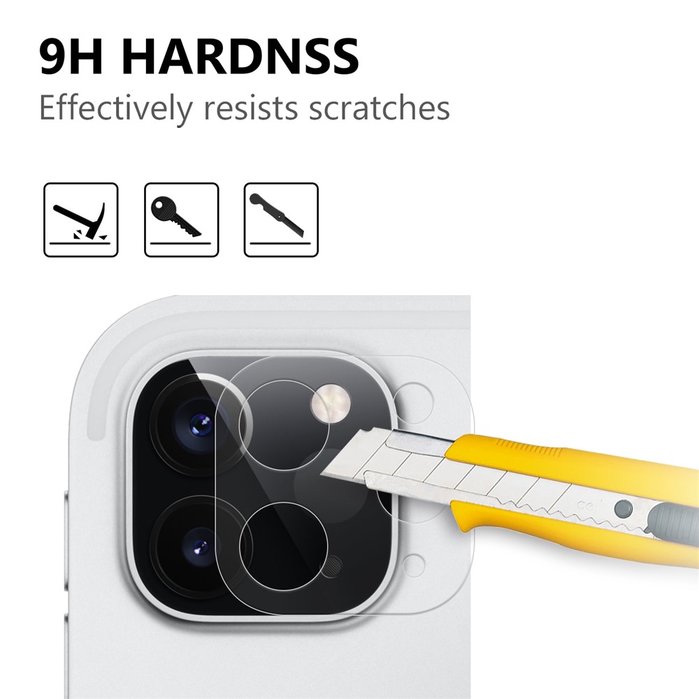 Anti-explosion 9H AGC Tempered Glass Camera Lens Protector for iPad Pro 12.9-inch (2020)-3