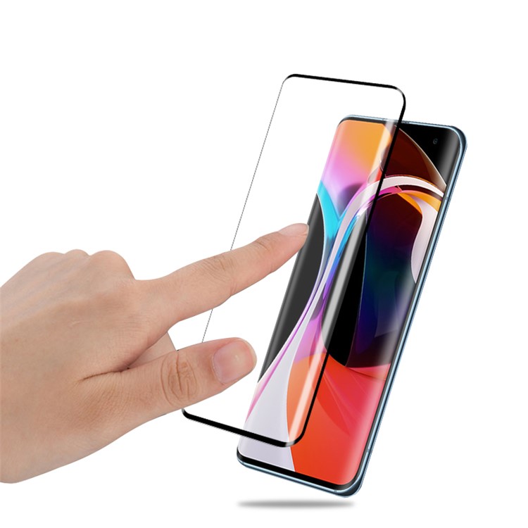 MOCOLO 3D Curved Tempered Glass Screen Protector for Xiaomi Mi 10/Mi 10 Pro - Black-5