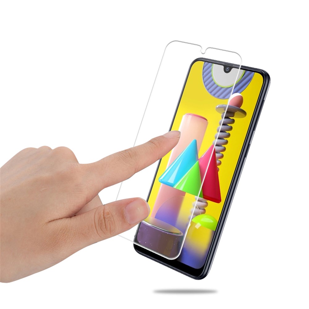 MOCOLO 2.5D Tempered Glass Screen Film Full Glue for Samsung Galaxy M31/M21/A50-5