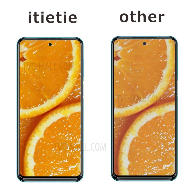 2Pcs/Set ITIETIE 2.5D 9H Tempered Glass Screen Film for Xiaomi Redmi Note 9S/Redmi Note 9 Pro/Redmi Note 9 Pro Max-7