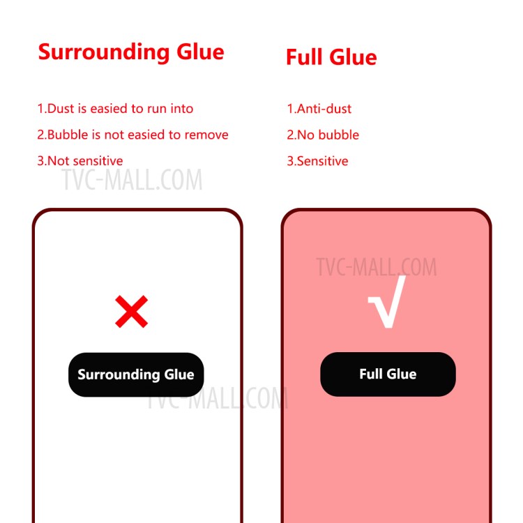 ENKAY 5Pcs/Set Full Glue 0.26mm 9H 2.5D Tempered Glass Full Screen Protector Film for Xiaomi Redmi Note 9/Note 9 Pro-11