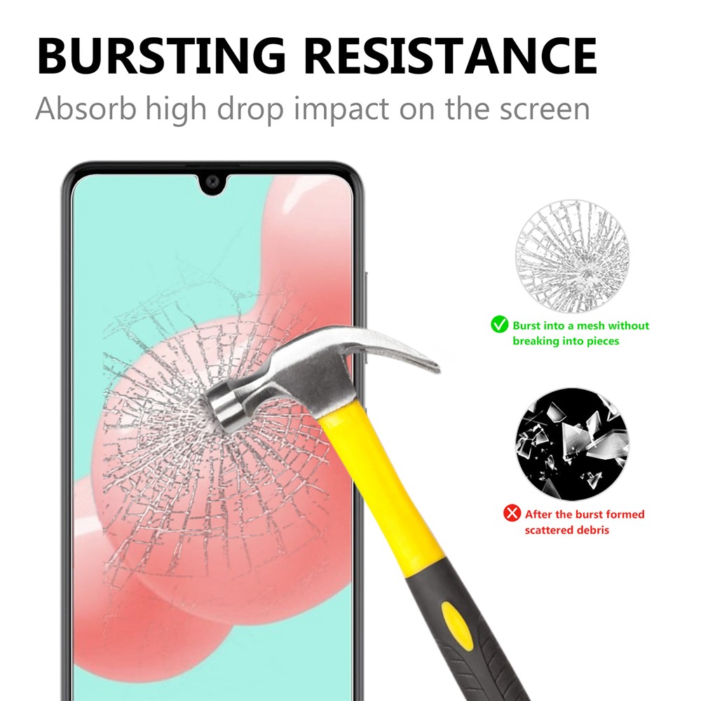 2.5D 9H Arc Edge Full Screen Tempered Glass Guard for Samsung Galaxy A41 (Global Version)-2