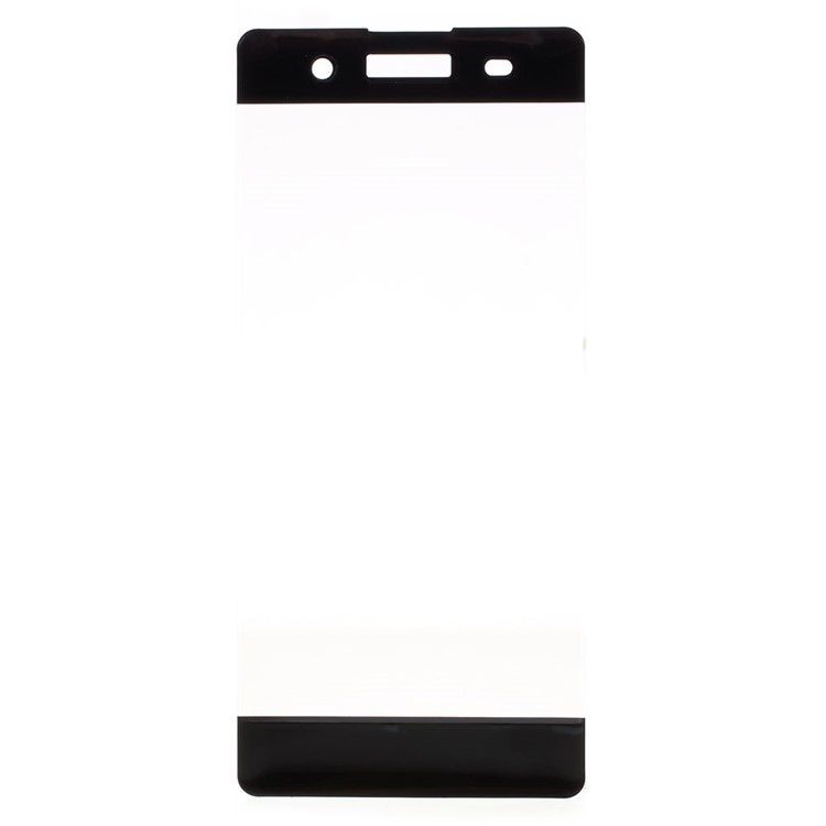 For Sony Xperia XA / XA Dual Complete Covering Tempered Glass Screen Protector Anti-explosion - Black-3