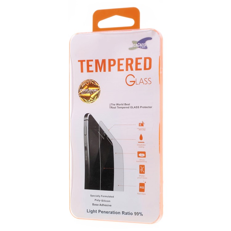 For Sony Xperia XA / XA Dual Complete Covering Tempered Glass Screen Protector Anti-explosion - Black-7