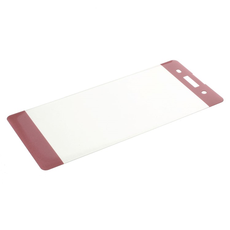 For Sony Xperia XA / XA Dual Full Size Tempered Glass Screen Protector Film Anti-explosion - Rose Gold-5