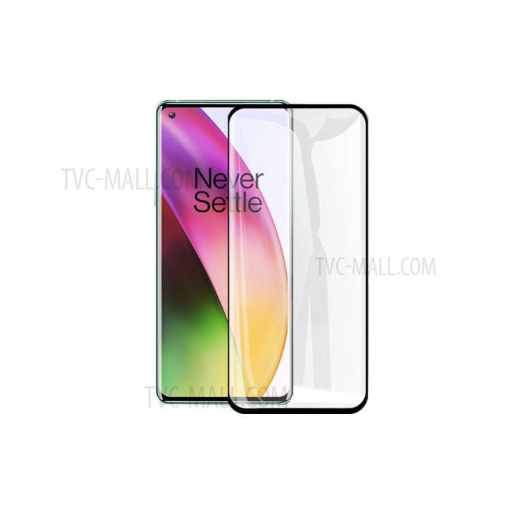 Silk Printing Full Coverage Tempered Glass Screen Protector for OnePlus 8 Pro-3