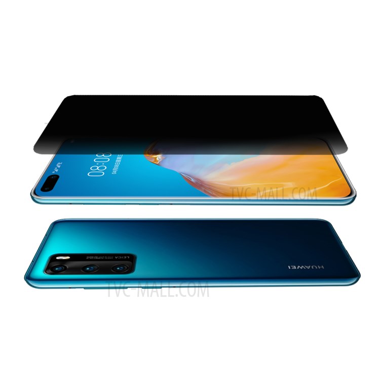Anti-peep Full Screen Tempered Glass Protector Film for Huawei P40-2