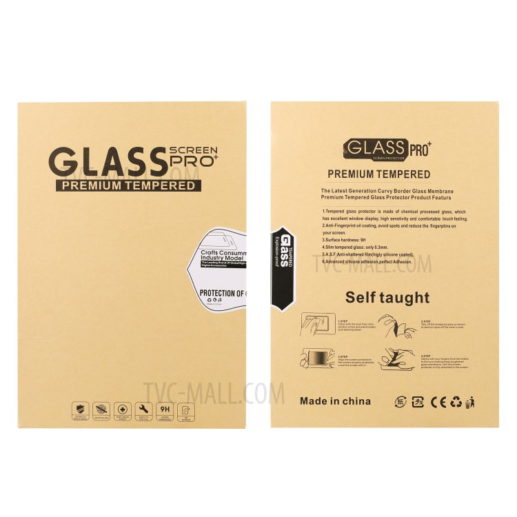 Tempered Glass Screen Protector Film Arc Edge for Lenovo Tab P10-8