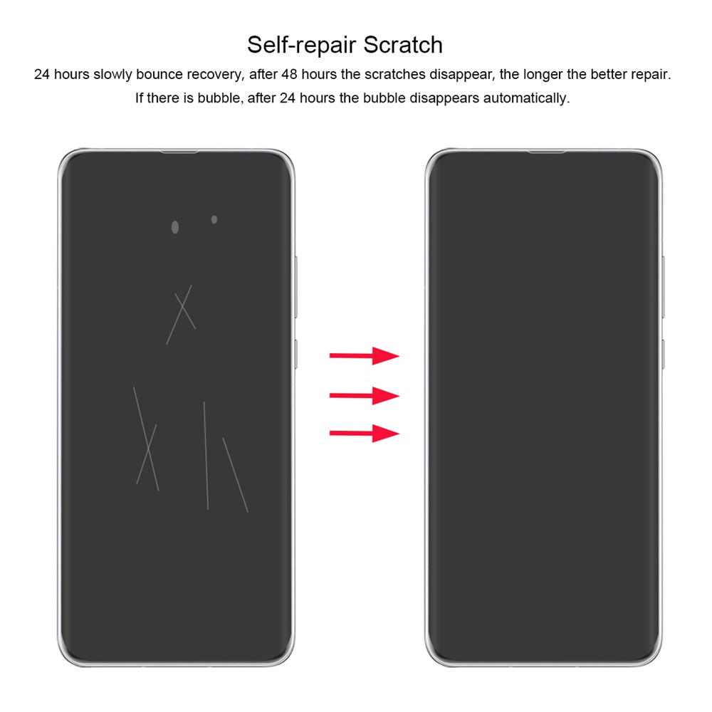 ENKAY 3D Full Size Screen Cover Soft Film for Huawei P40 Pro-3