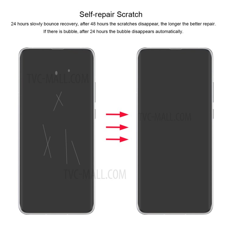2ST Enkay Weichen 3D Vollschirmschutz-Schutzfilm Für Huawei P40-3